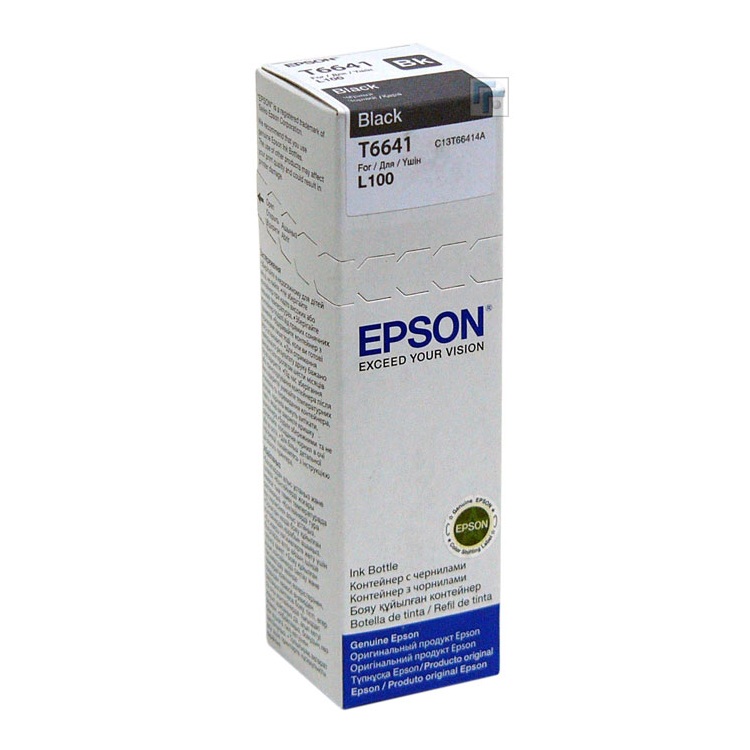 Ink Bottle Epson T6641 Black Ink(N/W)