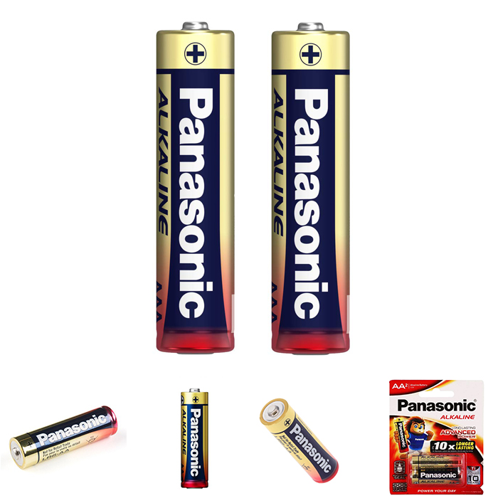 Battery Panasonic Aa Alkaline 2pcs
