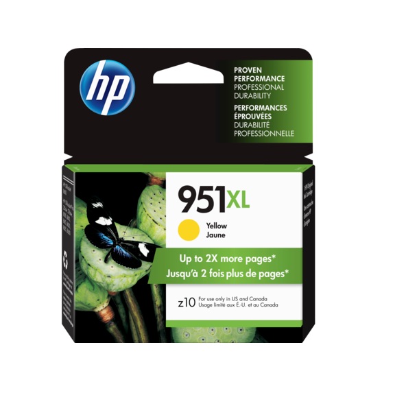 Cartridge Hp 951xl Yellow (N/W)
